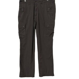 Clothing Arts Gray Pick Pocket Proof Adventure Travel Cargo Pants Mens 34 x 30